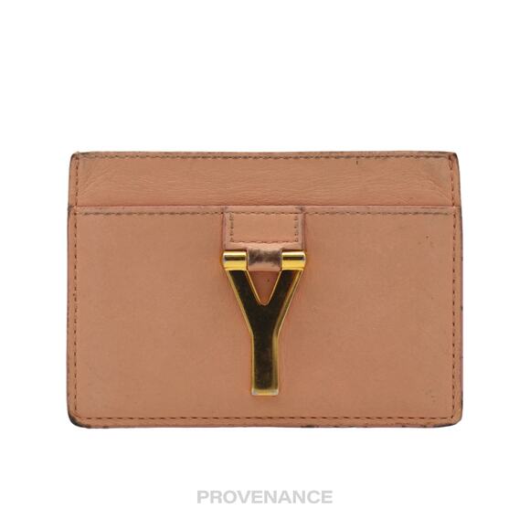 Saint Laurent Paris Handbags - 🔴 Saint Laurent Paris SLP YSL Cardholder Wallet - Blush
